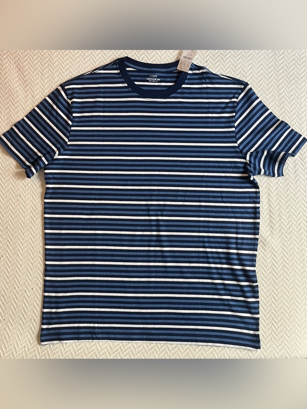 J Crew Striped Heritage Tee